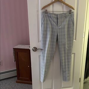 Liverpool ladies  Light Gray Checkered Pants
